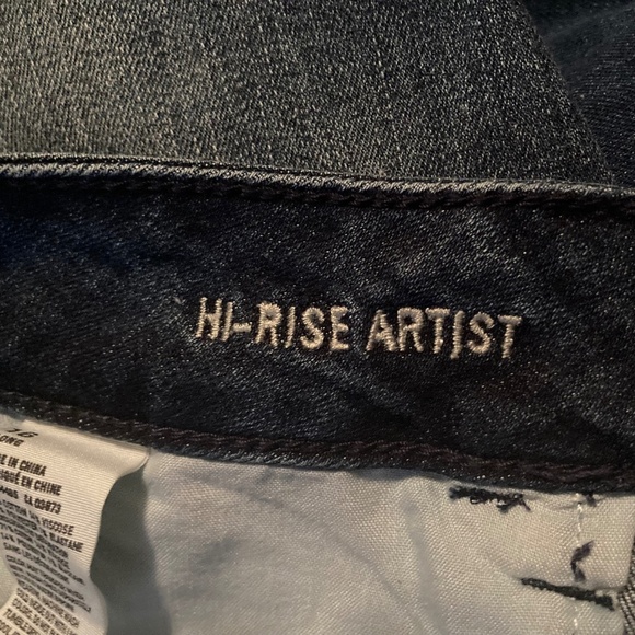 American Eagle High Rise Artist Flare Jean Size 16L - Picture 4 of 4